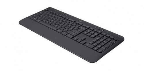 Teclado Signature K650 Sem Fios, Full Size, QWERTZ Checo/CZ-SK, Bluetooth 5.1 + Logi Bolt, Grafit - Logitech 920-010947