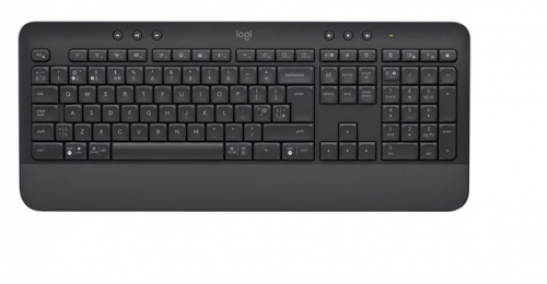 Teclado Signature K650 Sem Fios, Full Size, QWERTZ Checo/CZ-SK, Bluetooth 5.1 + Logi Bolt, Grafit - Logitech 920-010947