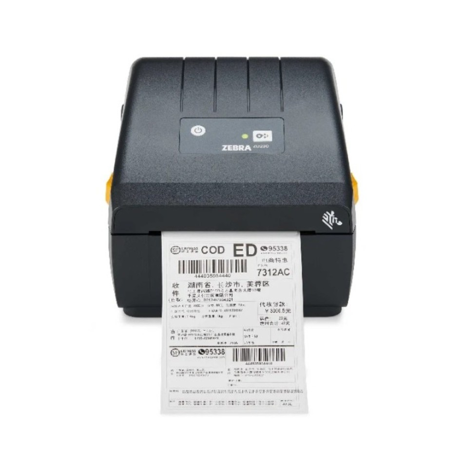 Impressora de Etiquetas Zebra ZD230, Transferência Térmica, 203 dpi, 152 mm/s, USB, Wi-Fi e Bluetooth – ZD23042-30ED02EZ