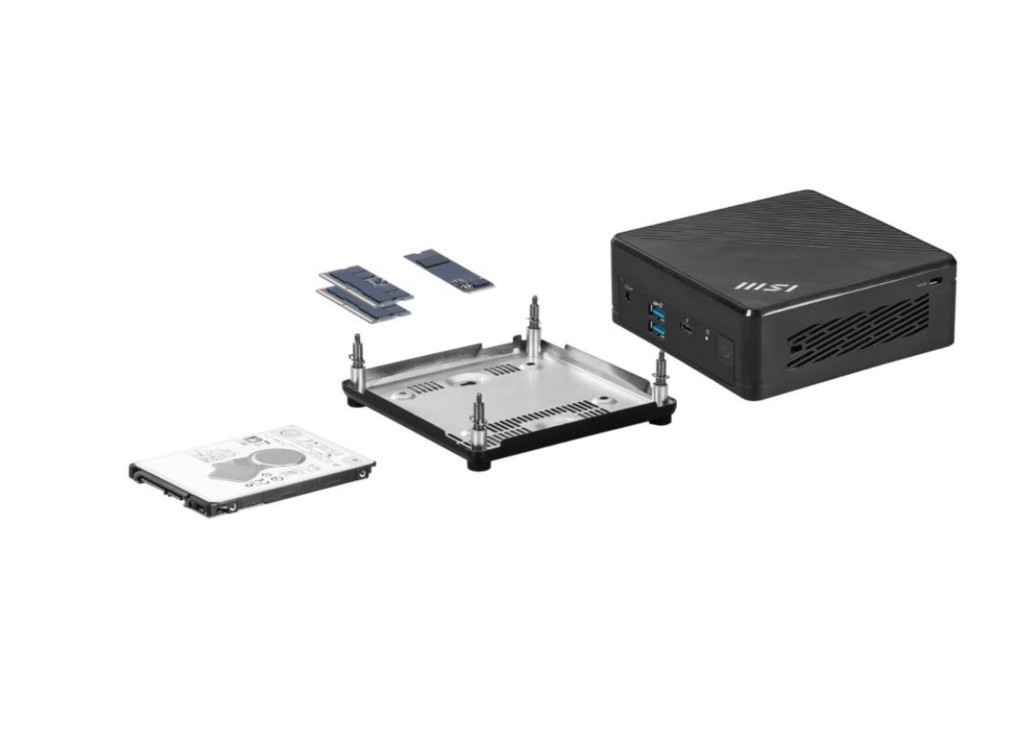 Computador MSI Cubi 5 1M-496EU Mini PC – Intel Core 5 120U, 16 GB DDR5, 512 GB SSD, Windows 11 Pro – 9S6-B0A821-496