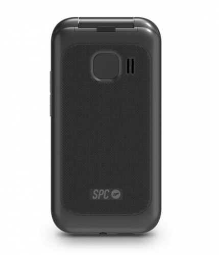 Telemóvel SPC Wild 2336N - 4G Dual SIM com Tampa, Ecrã Duplo 2,8" + 1,77", Câmara 2MP, Botão SOS, Rádio FM, Lanterna, 1600mAh, Preto – 2336N
