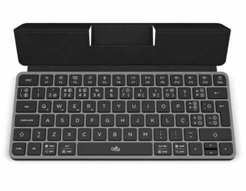 Teclado com Suporte para Tablet OFFY Pixie Tab Wireless/Bluetooth PT – OFFYPIXIETABPT