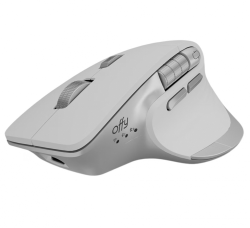 Rato Ergonómico sem Fios OFFY Nexo Wireless/Bluetooth 4800 DPI – OFFYNEXOWT