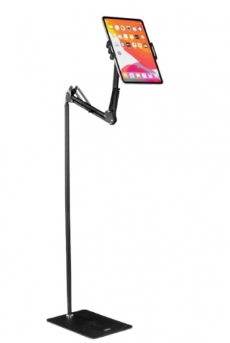 Suporte de Chão XO C137 para Smartphone e Tablet, Ajustável, Preto