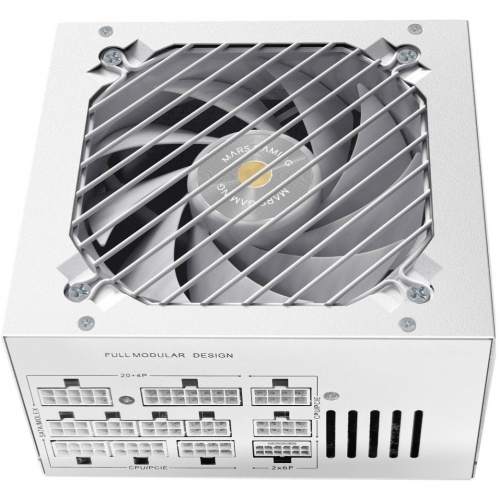 Fonte de Alimentação Mars Gaming ATX Modular 850 W 80 Plus Gold, Branca – MPB850PSIW