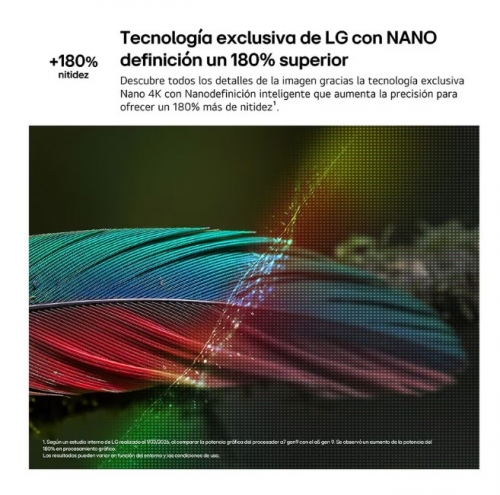 TV LG 50NU85CB6LA - 50" NANO 4K UHD Smart TV, HDR10, webOS, Slim
