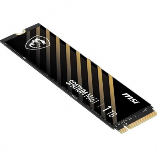 Disco SSD MSI SPATIUM M461 1TB - Interno M.2 2280 PCIe 4.0 NVMe, 5000 MB/s Leitura, 4200 MB/s Gravação – S78-440L1D0-P83