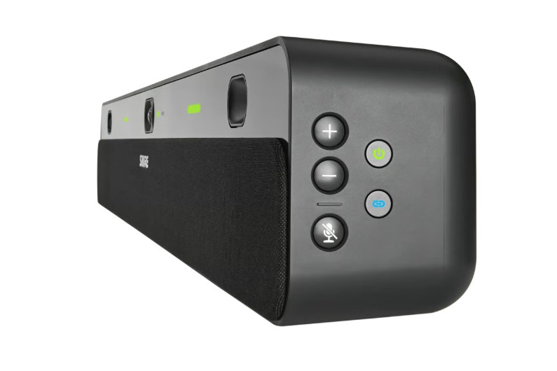 Kit de Videoconferência Shure IntelliMix Bar Pro, barra de vídeo 4K, painel tátil 10", PoE, preto – IMXBPK-B-E.