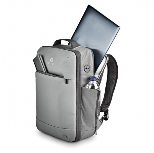 Mochila expansível NGS SACKS HORIZON para portátil até 14,1", cinzenta – SACKSHORIZON.