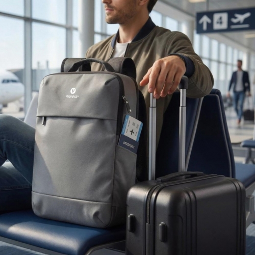 Mochila expansível NGS SACKS HORIZON para portátil até 14,1", cinzenta – SACKSHORIZON.