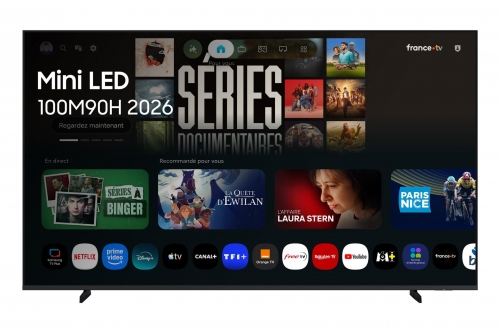 Smart TV Samsung M90H 100" Mini LED 4K UHD Vision AI 144Hz - TU100M90HUXXC