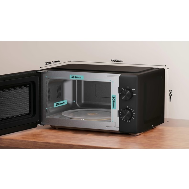 MICRO-ONDAS CANDY 20 L – 700 W – PRETO – CMW320SMB 011