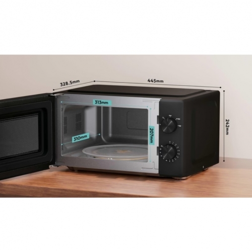 MICRO-ONDAS CANDY 20 L – 700 W – PRETO – CMW320SMB 011