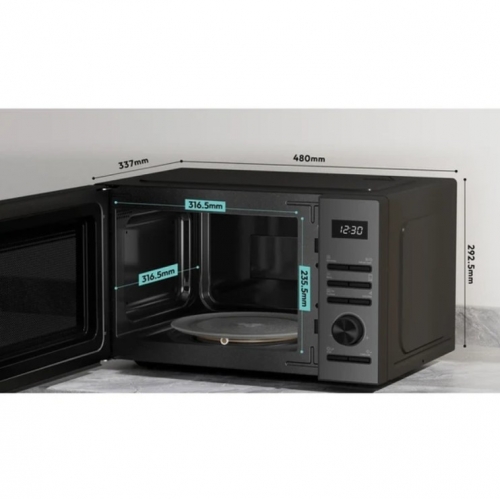 Micro-ondas Candy 23 L – 800 W – Grelhador 1000 W – 20 Programas – Preto