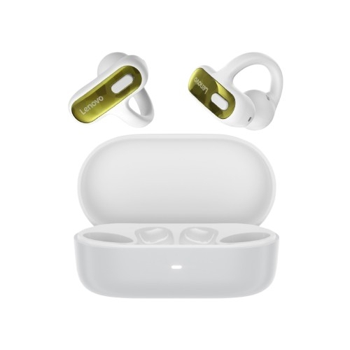 Auriculares Lenovo Open-Ear Clip-On Earbuds X500 – Bluetooth 6.0 – Branco - GXD1U68428