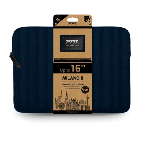 Sleeve PORT Designs Milano II ECO para MacBook Neo Inky Blue – 140732