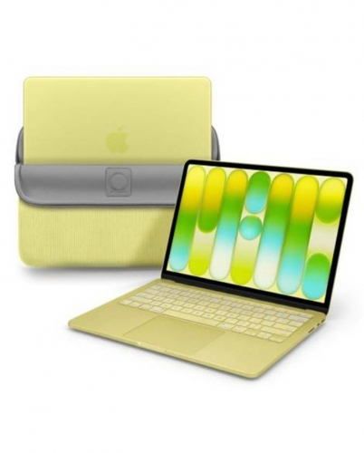 Sleeve PORT Designs Milano II ECO MacBook Neo Lemon – 140731