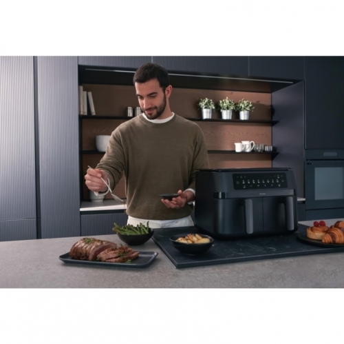 Fritadeira sem óleo Haier I-Master Série 3 HAF3AD 011, com 11 litros de capacidade e 3000 W