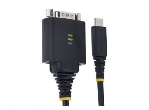 Cabo Adaptador USB-C para Serial RS-232 DB-9 30 cm – StarTech 1P1FFC-USB-C-SERIAL