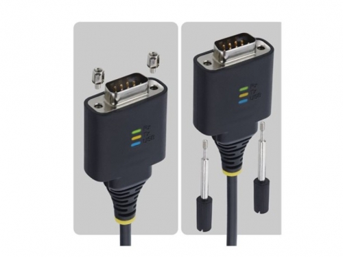 Cabo Adaptador USB-C para Serial RS-232 DB-9 30 cm – StarTech 1P1FFC-USB-C-SERIAL