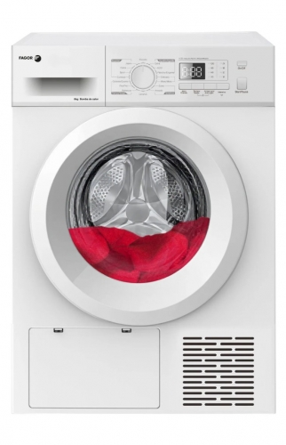 Máquina de Secar Roupa Fagor 3SFE-870BE com Bomba de Calor 8 kg – Classe D