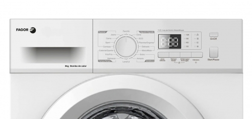 Máquina de Secar Roupa Fagor 3SFE-870BE com Bomba de Calor 8 kg – Classe D