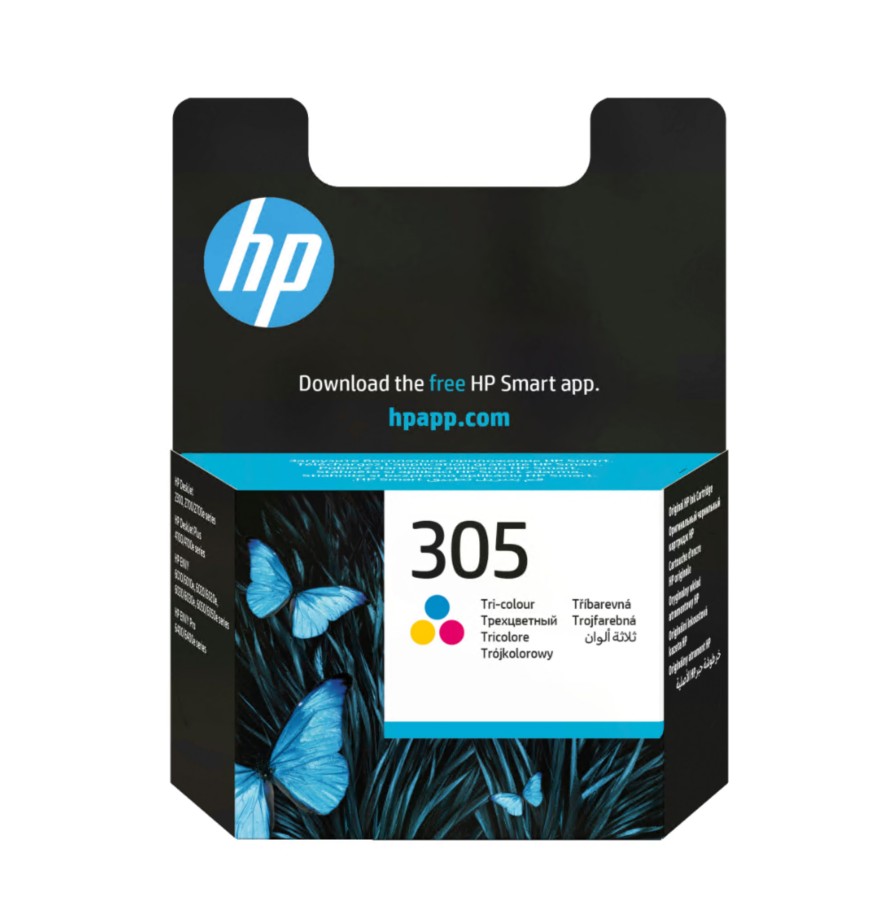 Tinteiro HP 305 Tricolor Original 3YM60AE#LS1