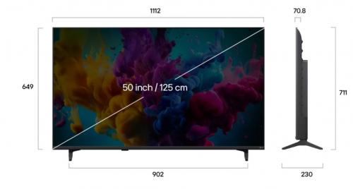 Smart TV LG 50" QNED evo AI Mini-LED 4K – 50QNED8MB6C.AEU