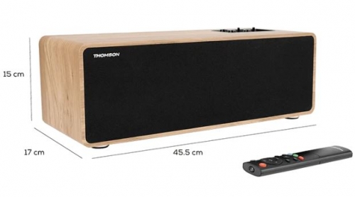 Coluna Bluetooth Thomson WS852 150W Bluetooth 5.3 Madeira