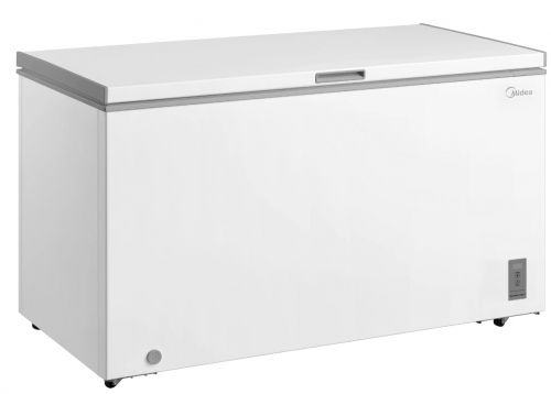 Arca Congeladora Horizontal Midea MDRC564FZE01 - 418 L, Inverter, Classe E, 141,6 cm, Branca.
