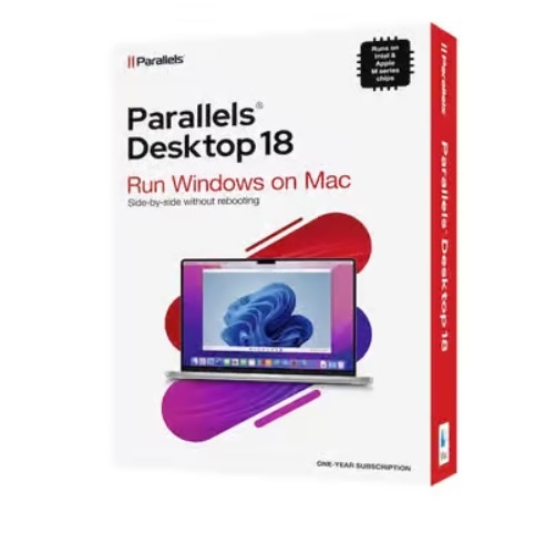 Parallels Desktop 18 Standard — Licença ESD, subscrição 1 ano, 1 utilizador, para Mac, multilíngue — ESDPD1YSUBEU.