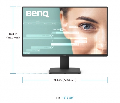 Monitor BenQ GW2491 23,8" FHD 100Hz – 9H.LPGLJ.LBE