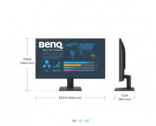 Monitor BenQ BL2791P 27" FHD 120Hz – 9H.LPWLJ.LBE