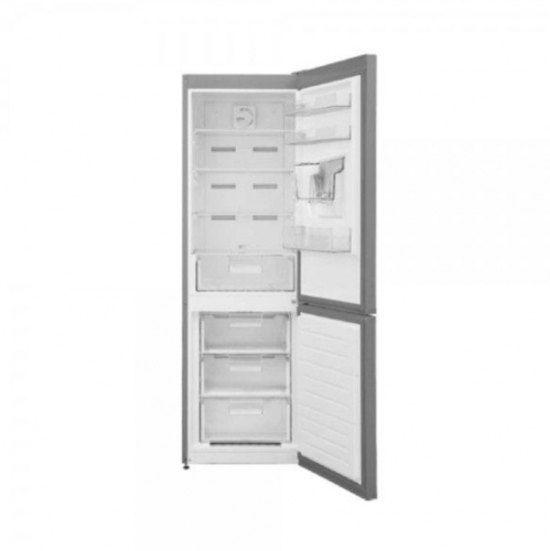Frigorífico Combinado TELEFAC CO38NFDXD – 291 L, No Frost, Dispensador de Água, Inox
