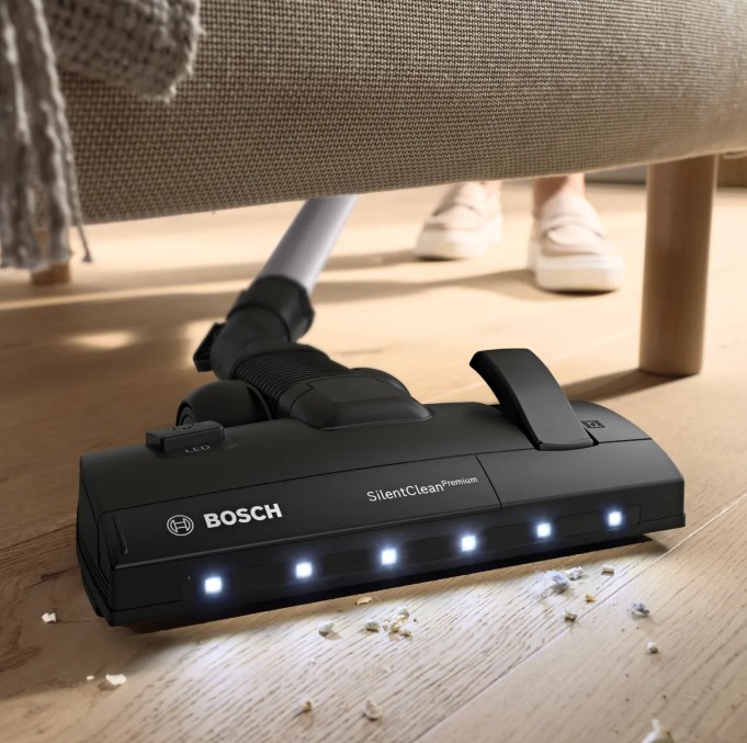Aspirador com Saco Bosch Serie 8 ProAnimal BGB8PET0L, 890 W, 5 L, Filtro HEPA, Vermelho