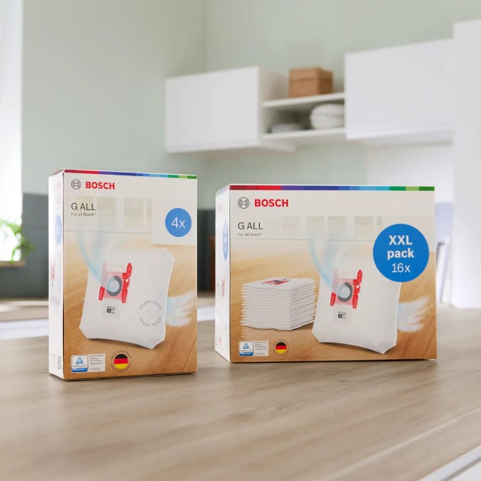 Aspirador com Saco Bosch Serie 8 ProAnimal BGB8PET0L, 890 W, 5 L, Filtro HEPA, Vermelho