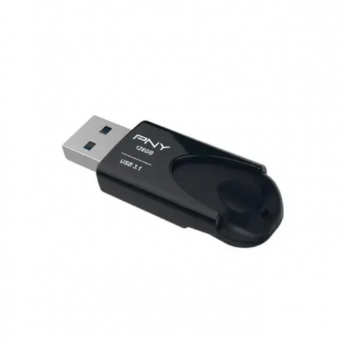 Pen Drive PNY Attaché 4 – 128 GB USB 3.1 Type-A – Preto – FD128ATT431KK-EF
