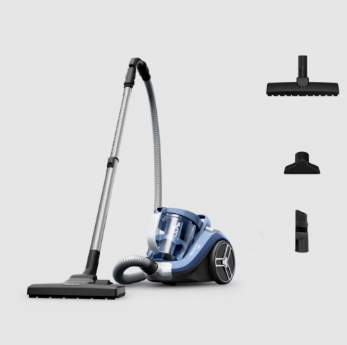Aspirador de trenó sem saco Rowenta Compact Power XXL RO4B31EA, 900 W, 2,5 L, tecnologia ciclónica, filtro 3 níveis.