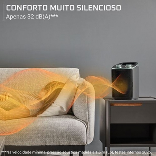 Termoventilador Rowenta SO2360F0 - Intense Comfort 2400 W, Preto