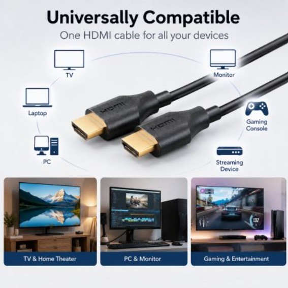 Cabo HDMI Ewent Ultra96 2.2 16K 60Hz 96Gbps 2m - EC1378