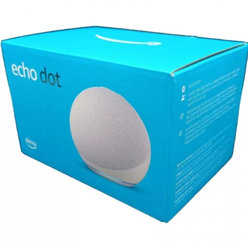 Coluna Inteligente Amazon Echo Dot 5.ª Geração com Alexa Branco - B09B94956P