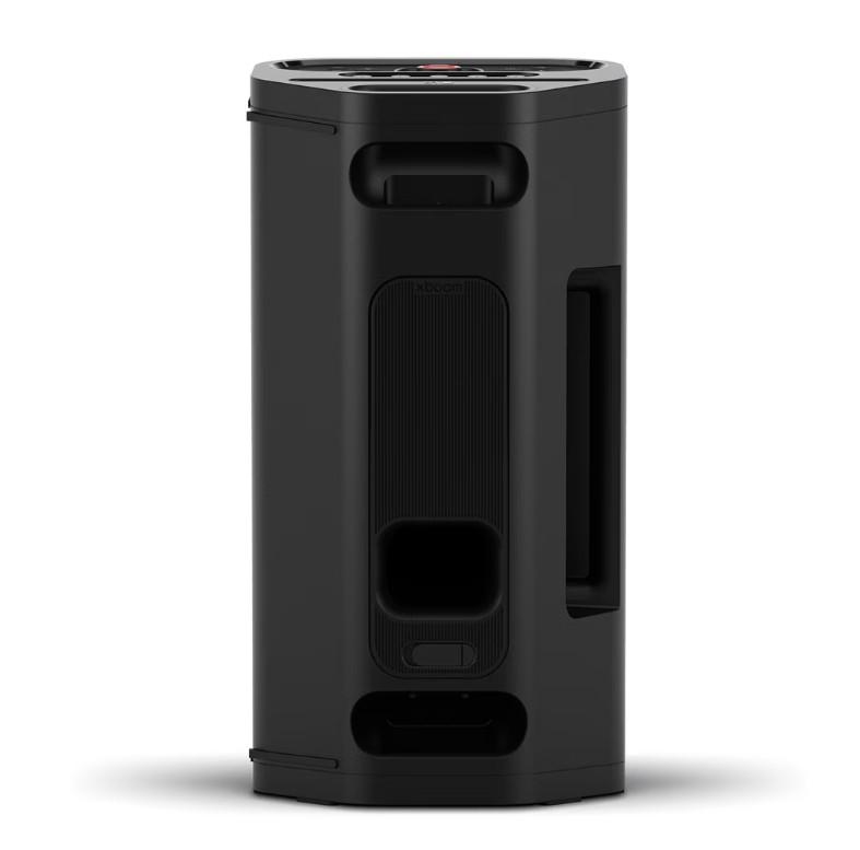 Coluna portátil LG XBOOM Stage501, 220 W, Bluetooth 6.1, 2.2 canais, USB-A, USB-C, AUX 3,5 mm, 2x Mic/Guitar 6,3 mm, bateria 99,1 Wh – STAGE501