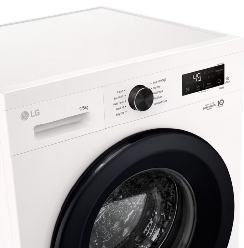 Máquina de Lavar e Secar LG W4X1095NWK - 9/5 kg 1400 rpm