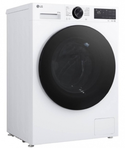 Máquina de Lavar e Secar Roupa LG W2X5085TLB – 8/5 kg – Slim – AI DD – Steam