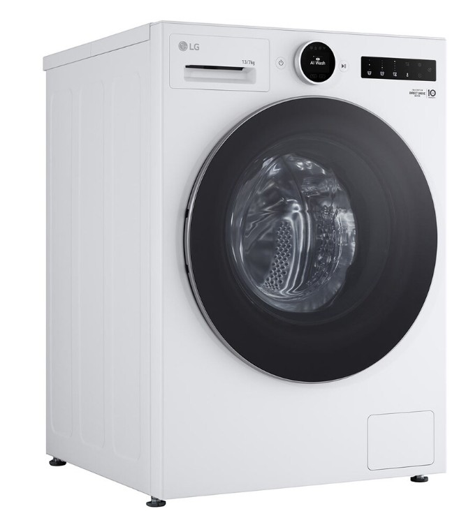 Máquina de Lavar e Secar Roupa LG W4X7537TLS – 13 kg / 7 kg, 1400 rpm