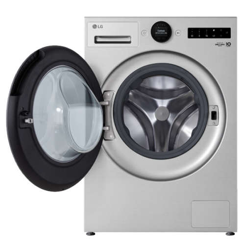 Máquina de Lavar e Secar Roupa LG W4X7516TSB – 11/6 kg – 1400 RPM – AI DD – TurboWash – Inox