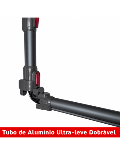 Aspirador Vertical Sem Fios HAEGER Jupiter II Plus 22,2V 40min 600ml HEPA Preto