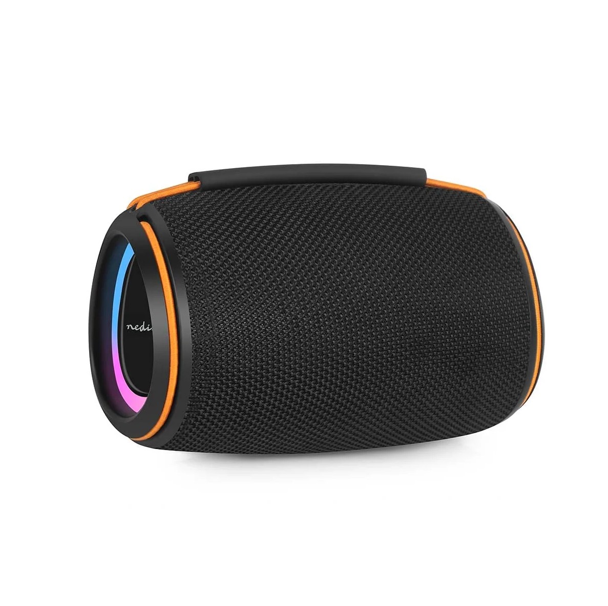 Coluna Bluetooth Portátil NEDIS SPBT2026BK - 40 W com Iluminação LED