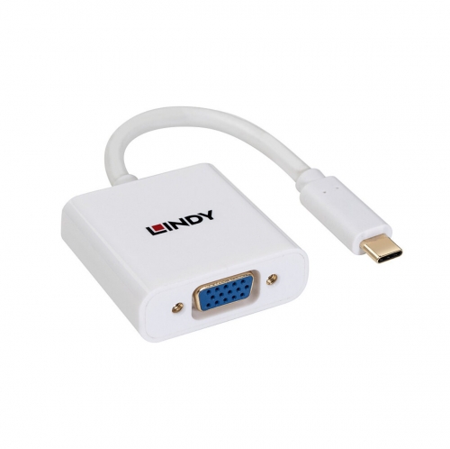 Conversor USB-C para VGA Full HD 1920×1200 – Lindy 43437