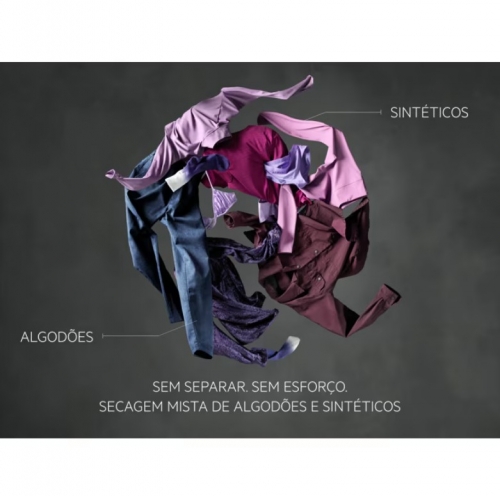 Máquina de Secar Roupa AEG TO7G8ABOBR, 8 kg, Bomba de Calor SensiDry®, Classe C, Motor Inverter Preto